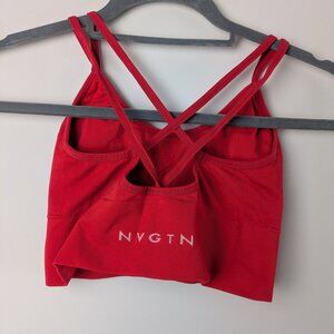 Red NVGTN Sports bra Small SAME DAY SHIPPING!